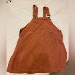 Orange peach overalls, boutique